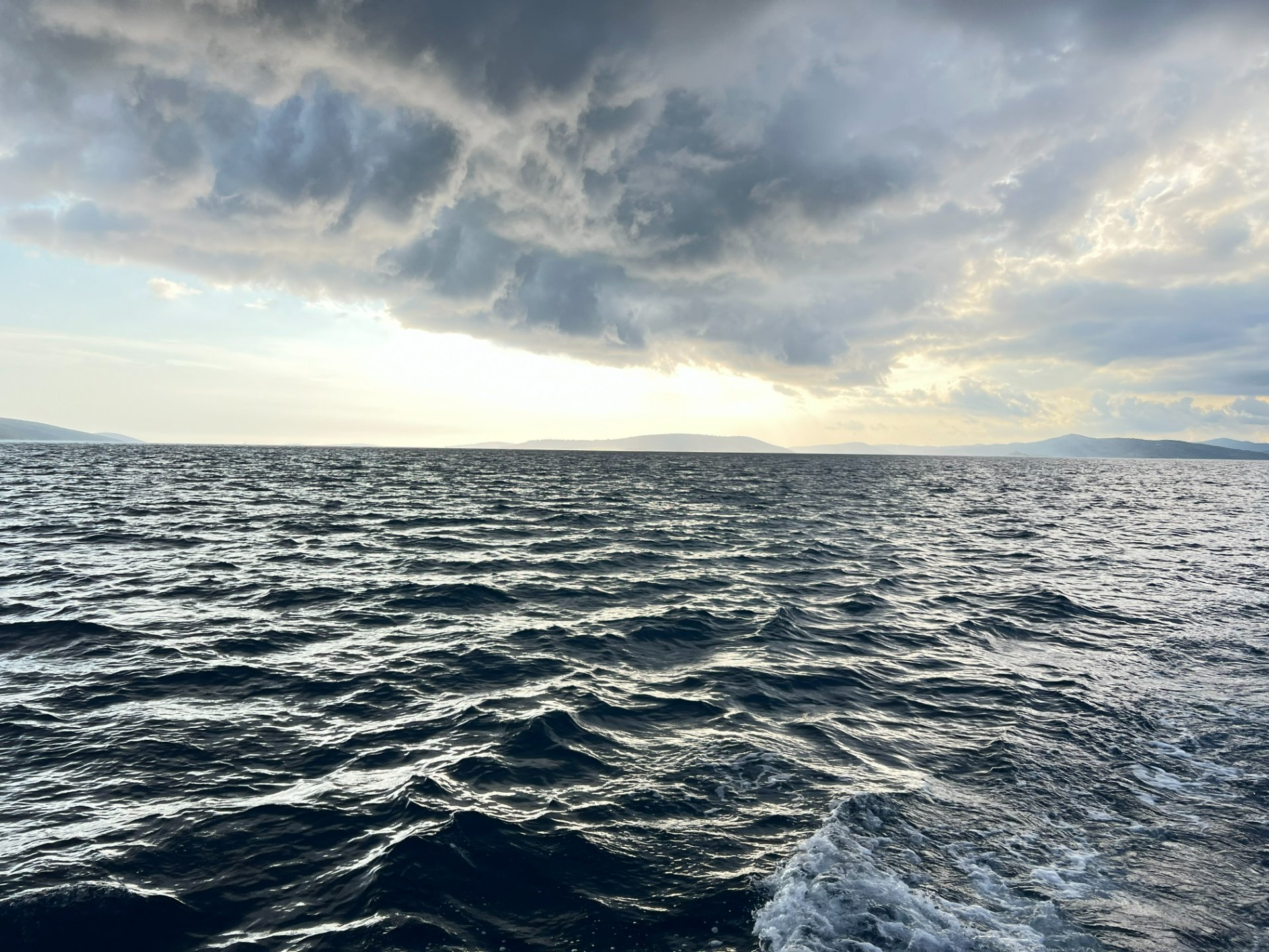 Das Meer vor Split im November