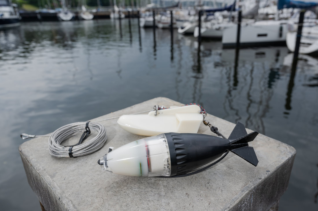 The Wal-Pal v.3, an acoustic deterrent device against orcas.